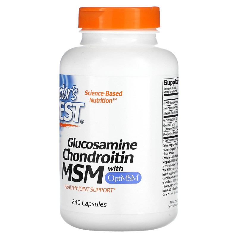 Glucosamine Chondroitin MSM with OptiMSM