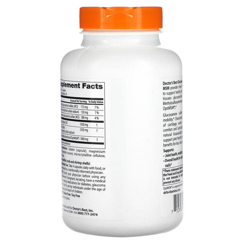 Glucosamine Chondroitin MSM with OptiMSM