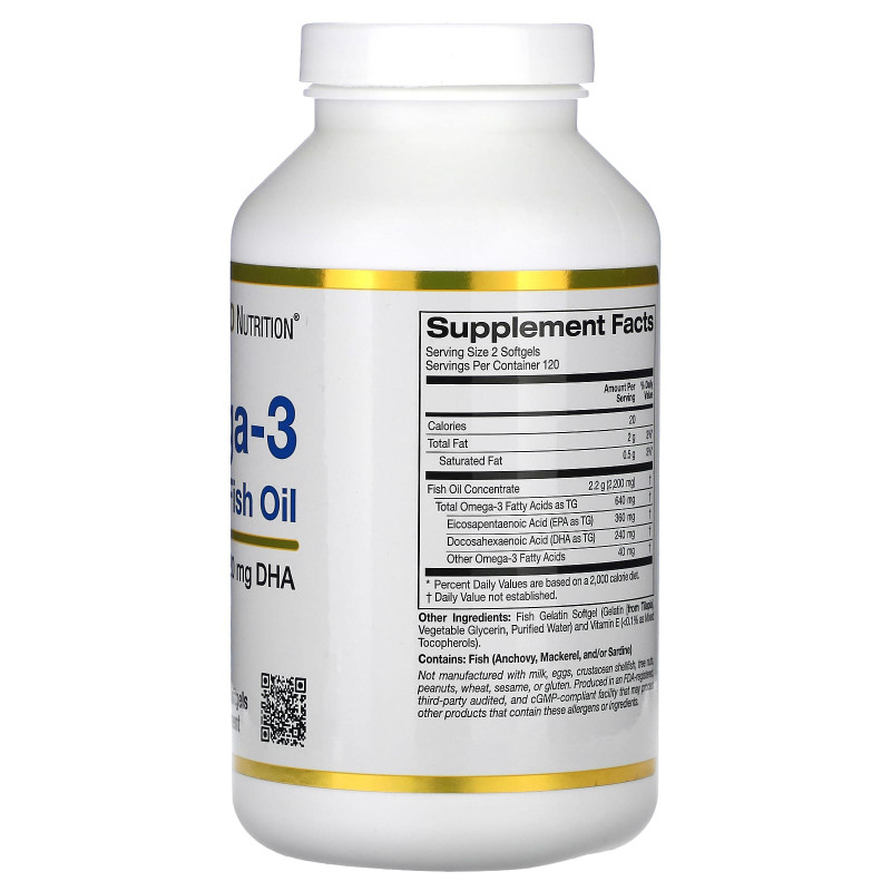 Omega-3, Premium Fish Oil